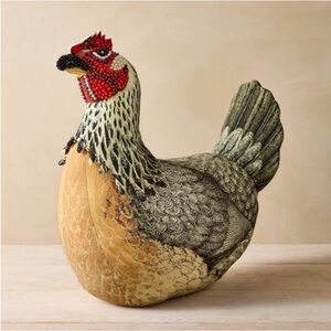 NWT JOHN DERIAN FOR TARGET Beaded and Stuffed Chicken